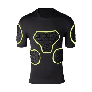 New Design Protective Soccer Training Uniform Sleeve Football Goalkeeper Top Polyester Uniform Colorful Short Sleeve Wear