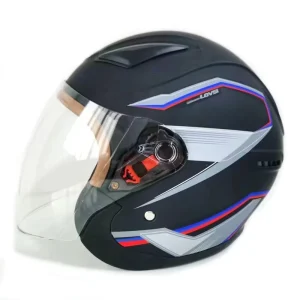 New High Quality ABS Half Face Motorcycle Helmets All Seasons Quick Release Closure Helmet Motorcycle Low Price