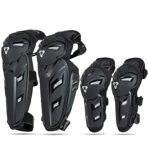 New Motorcycle Elbow Guards Knee Pads Adjustable Motocross Racing Elbow Knee Protector 4pcs Moto Cycling Protective Gear