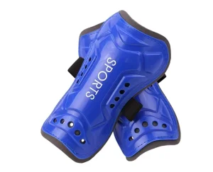 New PP Surface Football Shin Pads Lace Up Closure Universal Fit Comfortable Breathable Knee Guard Protection