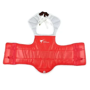 New Style Red blue Kids Training WTF Taekwondo Chest Guard Protector Custom Martial Arts Chest Guard