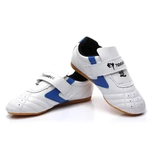 New Style Unisex Taekwondo Shoes Anti Slip Breathable Martial Arts Training High Resilience