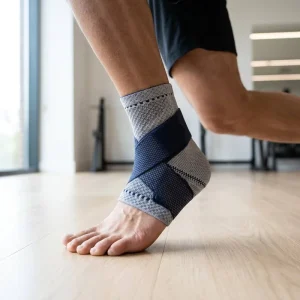 New Upgrade Adjustable Breathable Nylon Compression Bandage for Ankle Support Joint Pain Relief Sports Workout