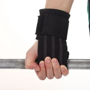 Non Slip Adjustable Palm Guard Wrist Pad Booster Belt for Weightlifting and Fitness Unisex Hand Grips