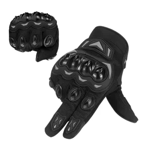 Non Slip Hard Knuckle Anti Vibration Equipment Racing Track Scooter Motorcycle Cycling Motor Bike Gloves