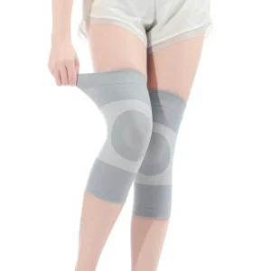 Non Slip Knee Support Brace Breathable Yoga Knee Sleeves Summer Air Conditioning Room Keep Warm Knee Pads