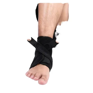 Non Slip Unisex Compression Ankle Brace Support with Professional Protection for Football & Other Sports