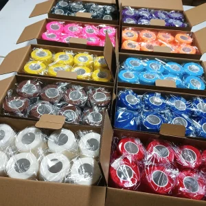 Non Woven Elastic Cohesive Bandages For Sports Product Football Grip Sports Joint Protection Gym Pets Legs Wrap Ready To Ship