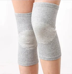 Non-slip Knitted Protective Sports Knee Brace Men Women Badminton Running Fitness Knee Sleeve for Various Outdoor Purpose