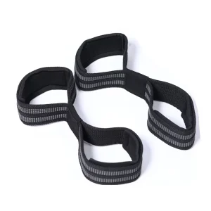 Non-slip Polyester Wrist Weightlifting Booster Band 8-character Fitness Sports Wrist Guard For Men Women