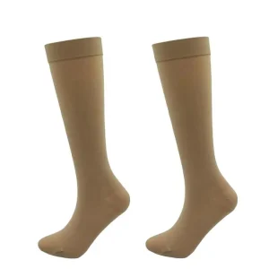 Nude Color Nylon 23 32mmhg Compression Varicose Veins Socks Medical Compression Stocking For Women