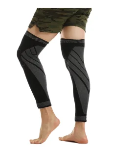 Nylon Breathable Compression Basketball Leg Sleeves with Protection Function