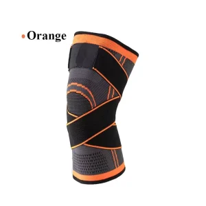 Nylon Breathable Lightweight Knee Brace 7mm for Men & Women Running Basketball Weightlifting Gym Workout Sports