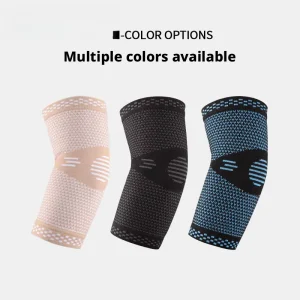 Nylon Elastic Elbow Brace, Men Women, Winter Autumn, Cold-proof, Thin, Breathable, Joint, Sweat Wiping, Wrist Guard, Badminton Sports, OEM