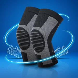 Nylon Knee Compression Sleeve Spandex Knitted Elbow Protect Support Brace for Running Basketball Weightlifting