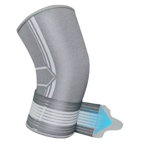 Nylon Knitted Knee Support with Compression for Outdoor Sports Running and Training Knee Support