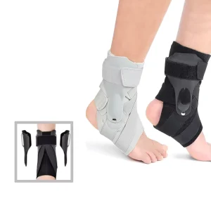Nylon Medical Orthopedic Adjustable Elasticity Breathable Non Slip Pressure Fitness Anti Sprain Foot Basketball Ankle Brace