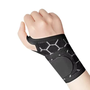 Nylon Sport Wrist Support Band Sleeves Breathable Exercise Sweat Absorbing Forearm Wrist Protection Guard Brace
