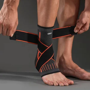 Nylon Sports Compression Ankle Brace Outdoor Hiking and Yoga Protective Gear Support for Outdoor Activities