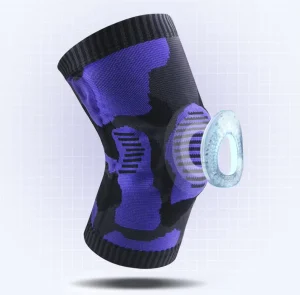 Nylon Sports Knee Support Compression Sleeve Knee Brace for Running Meniscus Tear Acl Arthritis Joint Pain