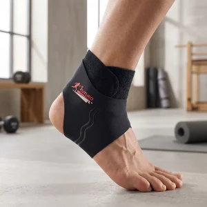 OEM Adjustable Silicone Ankle Brace Anti Slip Compression Sleeve For Plantar Fasciitis Foot Wrap Protection Relief