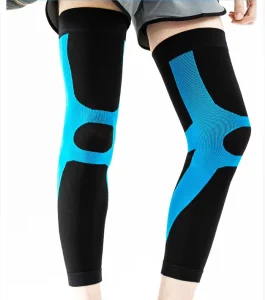 OEM Breathable Knee Brace Knee Sleeves Leg Support Full Knee Support Leg Compression Sleeve For Running Cycling