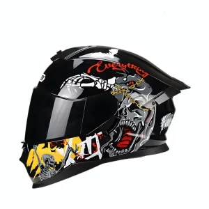 OEM Comfortable Motorcycle Electric Scooter Riding Accessories DOT Certified Full Face Motorbike Helmet