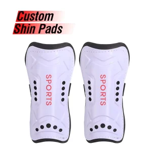 OEM Custom Logo Calf Protective Gear EVA Material Sport Safety Soccer Pads Leg Calf Protector Football Shin Guards