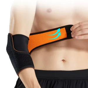 OEM Custom Logo Flexible Professional Protection Breathable Neoprene Waterproof Orthopedic Elbow Support Sleeve Braces One