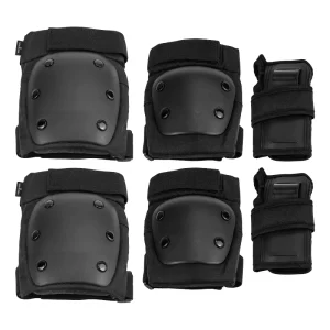 OEM Flexible Thick Roller Skating Protective Gear Adjustable Skateboard Knee Pads Set Breathable Inline Skating Pads for Adults