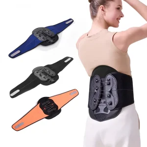 OEM Lightweight Breathable Back Support Belt with Heating Pad for Daily Wear and Driving Back Pain Belt Lumbar Support Belt