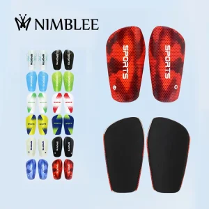 OEM Non slip Football Knee Protective Printing Blank Soccer Shin Pads Professional Protection Custom Logo Soccer Shin Pads