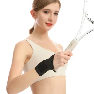 OEM ODM Adjustable Anti Sprain Protection Nylon Breathable Wrist Guard Elastic Wristband Custom Sports Wrist Brace