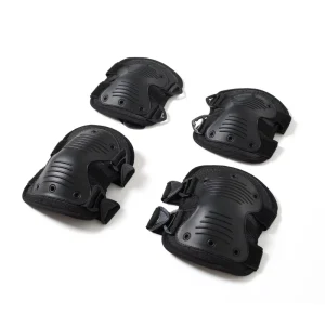 OEM ODM Factory Direct Tactical Knee & Elbow Pads Set Outdoor Sports Anti Fall Full Protection for CS Riding Skating