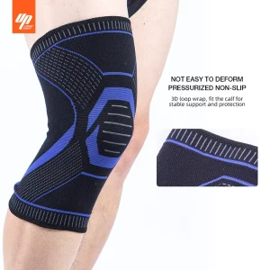 OEM ODM Nylon Sports Protective Gear Set Compression Knee Thigh Brace Basketball Sport Knee Support Sleeve For Protection