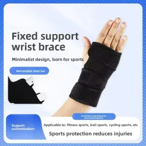 OEM ODM Nylon Sports Wrist Support Brace with Palm Guard for Arthritis Pain Relief Adjustable Wear Anywhere