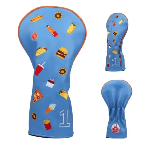 OEM ODM PU Leather Driver Custom Golf Clubs Accessories Golf Head Cover Golf Headcover