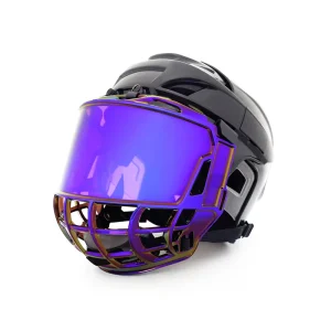 OEM ODM Supported Factory Ice Hockey Protective Gear Anti Fog Anti Scratch Visor On Both Sides For Players