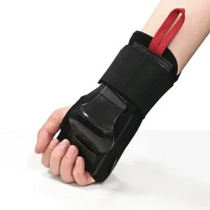 OEM ODM Two Sides PE Hard Shell Wrist Guards Hand Back Palm Support Inline Skates Skateboard Ski Protective Gear Wrist Protector