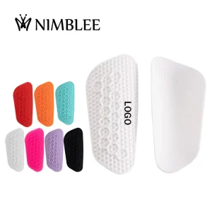 OEM Youth Soccer Shin Guards Leg Protection Impact Resistant Silicone Hard Shell Training Sports Equipment Football Shin Pads
