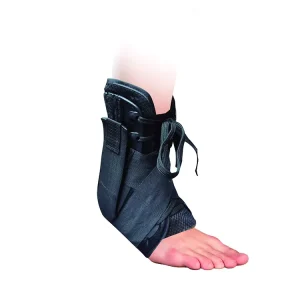 OL-AN052 Orthopedic Lace up Ankle Wrap Brace Flexible Support for Foot Orthosis Rehabilitation Equipment