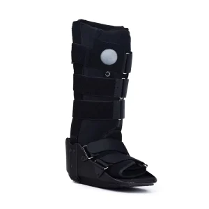 OL WK005 Custom Logo Private Label Nylon Rubber Foam Plastic Pneumatic Fixed Walker Brace with Elbow Knee Pads Product Category
