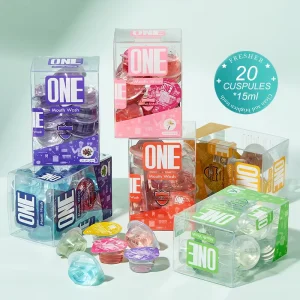 ONE 15ml*20 Free Alcohol Free Gums Defense Travel Size Nano Hydroxyapatite Mouthwash In Jelly Cups For Oral Care
