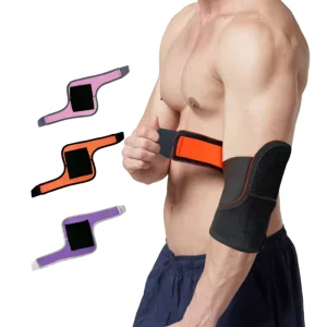 One Size Adjustable Elbow Support Sleeve Elbow Pain Relief Brace For Men And Women