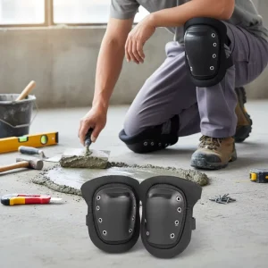 One Size Adjustable Soft Tactical Sports Knee & Elbow Pads with PP Material and Anti Impact Protection for Outdoor Use