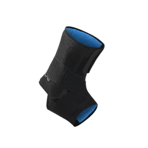 Open Heel Ankle Brace With Stabilizer On Two Side Compression Ankle Support Soft With Straps