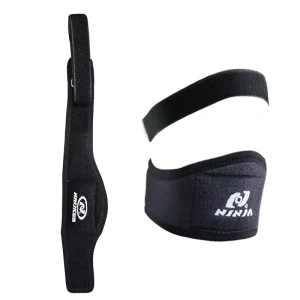 Open Patella Knee Protector with Silicone Pressure for Sports Running Hiking and Basketball