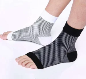 Open Toe 20 30mmhg Plantar Fasciitis Protective Compression Ankle Protect Sock Sleeve