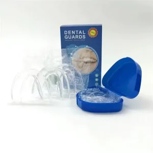 Oral Dental Care Multi Purpose Grinding Teeth Mouth Guard with Travel Cases