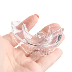 Orthodontic Silicone Mouth Guard with Abdominal Grip Custom Logo for Tooth Alignment Boxing Molar Mouth Protection